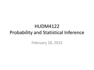 Probability and Statistical Inference Practice Problems
