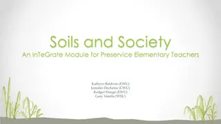 Exploring Soils and Society: A Module for Elementary Teachers