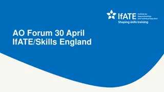 Revolutionizing Skills Training Landscape in England