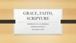Understanding Lutheran Faith and Identity