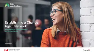 Framework for Establishing a Change Agent Network in Workplace Transformation
