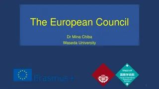 Evolution and Impact of the European Council in EU Governance