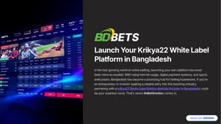 Top krikya22 White Label Betting Platform Provider in Bangladesh