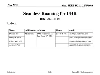 Enhancing Seamless Roaming for Ultra High-Reliability Networks