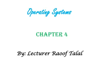 Advanced Concepts in Disk Allocation and Free-Space Management