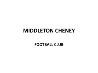 Middleton Cheney Football Club U13 Team - 1997-98 Season Results