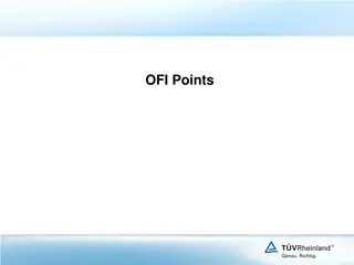 Improvement Opportunities in ISO Standards & Operational Processes