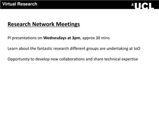 Cutting-Edge Research Events and Opportunities at IoO