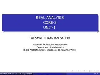 Fundamentals of Real Analysis: Core Concepts and Techniques