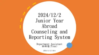 Junior Year Abroad System at Tamkang University: Registration, Requirements, and Application Process
