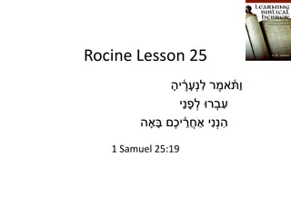 Contrasting Qatals and Participles in Hebrew Verbs