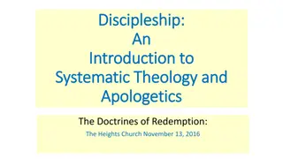 Understanding Redemption and the Covenant of Redemption in Theology