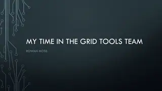 Rowan Moss - Journey in Grid Tools Team at STFC
