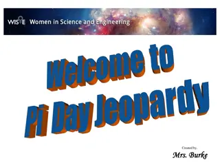 Engage in Pi Day Activities with Mrs. Burke - Program, Jeopardy, and More