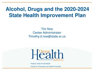 State Health Improvement Plan (SHIP) Strategies 2020-2024