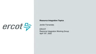 ERCOT Resource Integration Working Group Updates for Q2 2025