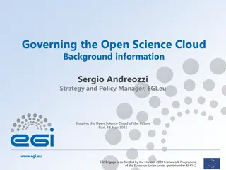 Understanding Governance in Open Science Cloud