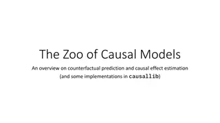 Understanding Causal Inference: Models, Estimation, and Prediction