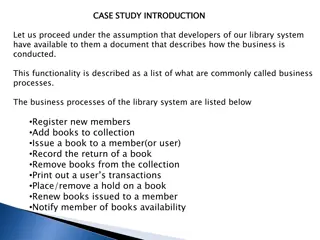 Optimizing Library System Business Processes for Efficiency