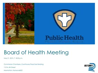 Riley County Health Department Meeting Overview