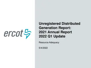 Unregistered Distributed Generation Report 2021 Highlights
