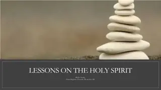 Understanding the Holy Spirit in Bible Study