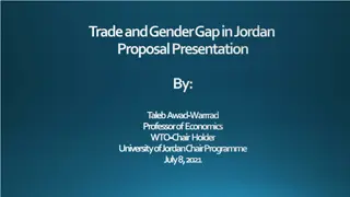 Enhancing Gender Equality Through Trade Policy in Jordan