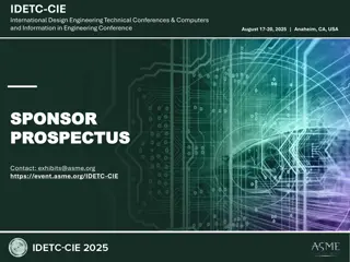 IDETC-CIE International Design Engineering Technical Conferences 2025