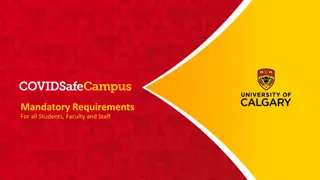 University COVID-19 Requirements and Rapid Testing Program
