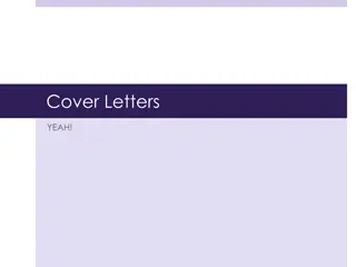 Crafting an Effective Cover Letter: A Comprehensive Guide