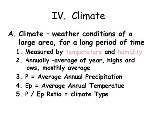 Understanding Climate and Geographic Influences