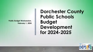 DCPS Budget Development & Strategic Plan for 2024-2025