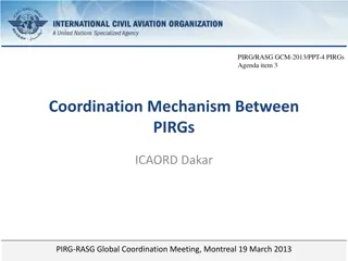 Enhancing Air Navigation Coordination Mechanisms for Global Harmonization