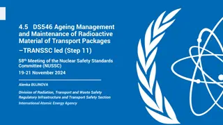 Ageing Management and Maintenance of Radioactive Material Transport Packages