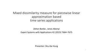 Mixed Dissimilarity Measure for Time Series Applications