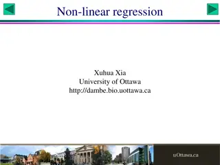 Understanding Non-linear Regression and its Applications