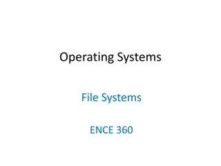 Implementing File Systems in Operating Systems