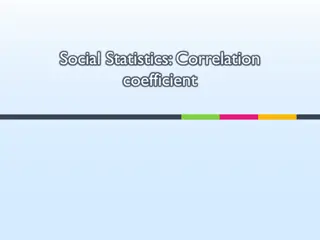 Understanding Correlation Coefficients in Social Statistics