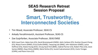 Designing Smart and Trustworthy Societies for a Connected Future