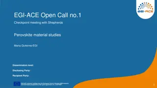 Exploring Perovskite Materials for Solar Cells: Research Overview