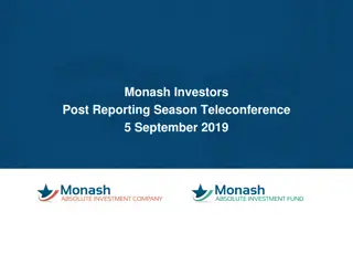 Monash Investors Post-Reporting Season Review September 2019