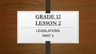 Understanding Business Legislations: COIDA and BBBEE Acts Analysis