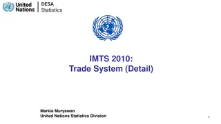 Understanding IMTS 2010 Trade System Recommendations