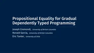 Gradual Propositional Equality for Dependently Typed Programming