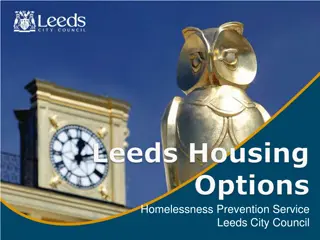 Comprehensive Homelessness Prevention Services in Leeds City Council