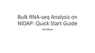 Quick Guide to Bulk RNA-seq Analysis on NIDAP Platform