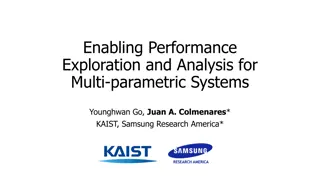Performance Exploration and Analysis Framework for Multi-parametric Systems