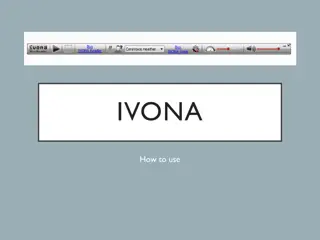 IVONA Usage Guide: Benefits, Accessibility, and Online Availability