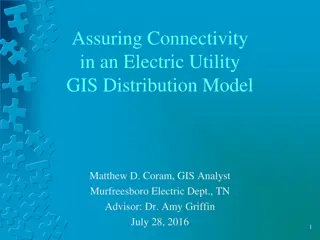 Ensuring Connectivity in Electric Utility GIS Distribution Model