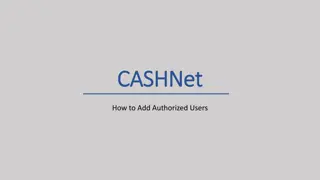How to Add Authorized Users in CASHNet for Student Accounts